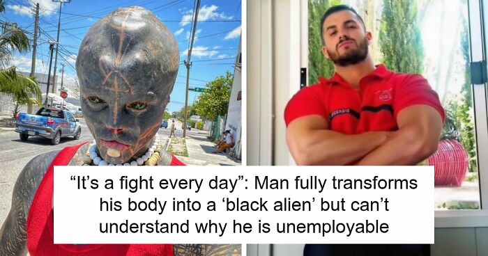Man Gives Up His Nose, Ears And Fingers To Become A “Black Alien,” Shocked It Costs Him His Career