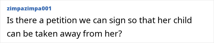 A petition suggestion regarding Bonnie Blue's baby bump after the July 4 event.