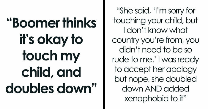 Boomer Stomps Away In Defeat After Her Xenophobic Remarks Are Weaponized Against Her