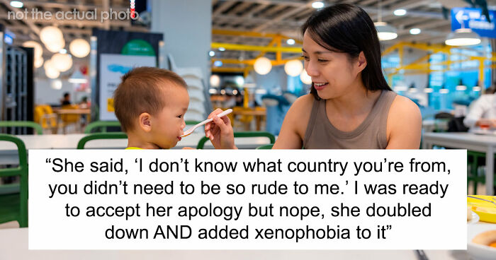 Boomer Stomps Away In Defeat After Her Xenophobic Remarks Are Weaponized Against Her