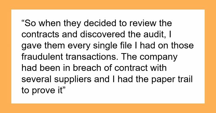 Horrible CEO Threatens Employees For Silence, Doesn’t Realize They Kept Proof Of His Fraud