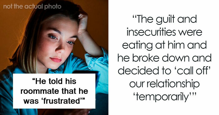 Guy Panics When He Notices What He Sent His Girlfriend Instead Of His Best Friend