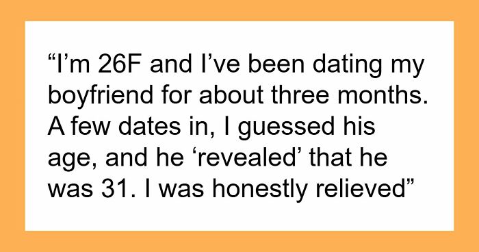 Woman Wary Of Age-Gap Relationships Is Shocked After Learning 31YO BF Is Actually 41YO