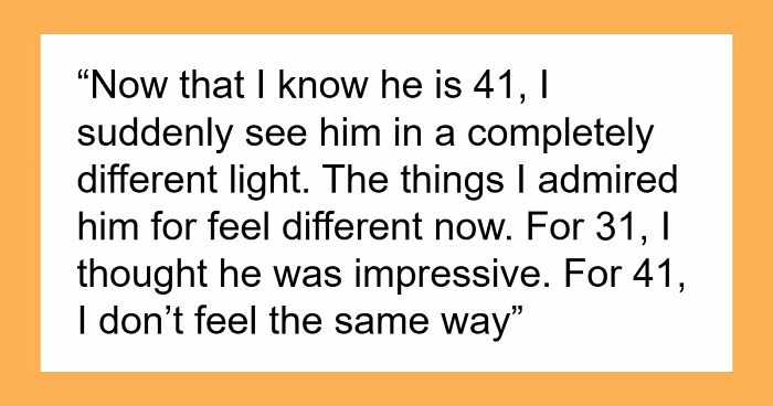 Woman Wary Of Age-Gap Relationships Is Shocked After Learning 31YO BF Is Actually 41YO