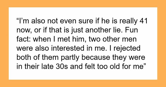 Woman Wary Of Age-Gap Relationships Is Shocked After Learning 31YO BF Is Actually 41YO