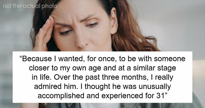 Woman Wary Of Age-Gap Relationships Is Shocked After Learning 31YO BF Is Actually 41YO