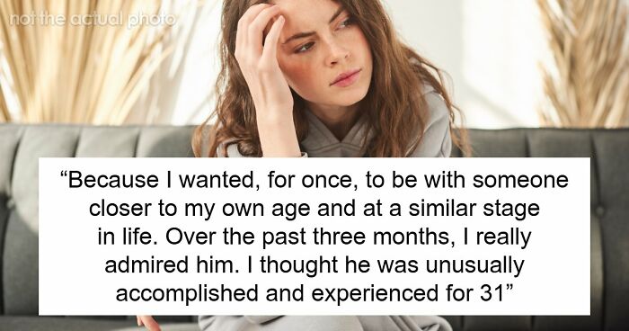 Woman Wary Of Age-Gap Relationships Is Shocked After Learning 31YO BF Is Actually 41YO