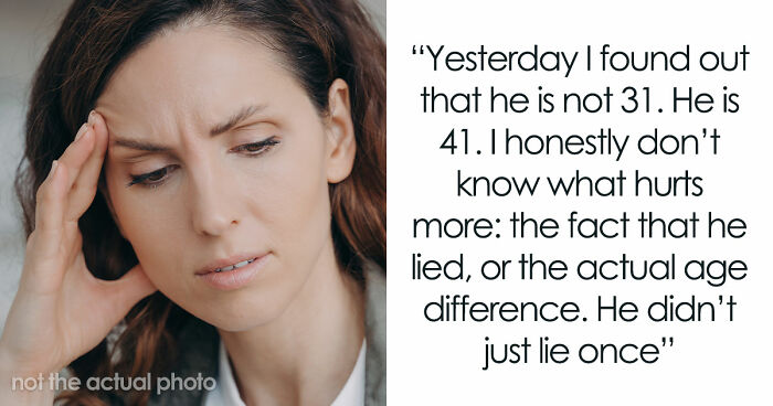 Woman Wary Of Age-Gap Relationships Is Shocked After Learning 31YO BF Is Actually 41YO