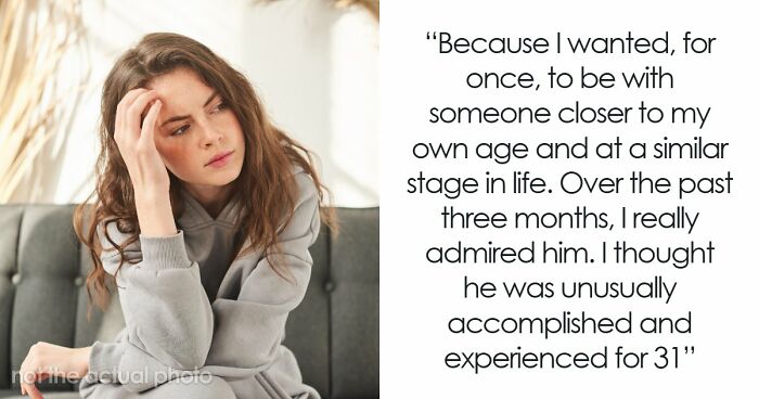 Woman Wary Of Age-Gap Relationships Is Shocked After Learning 31YO BF Is Actually 41YO