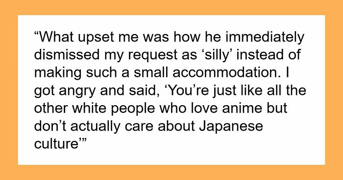 “White People Who Love Anime”: GF Calls Out BF’s Double Standards, Ends Up Regretting It