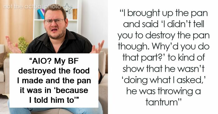 People Tell Woman She’s A True Crime Story Waiting To Happen When She Shows What BF Did To Her Pan