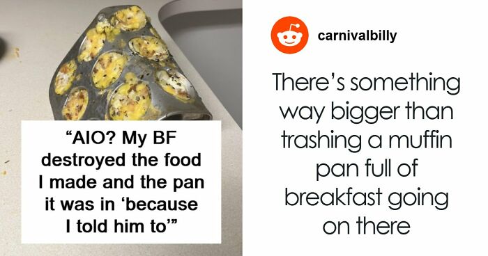 People Tell Woman She’s A True Crime Story Waiting To Happen When She Shows What BF Did To Her Pan