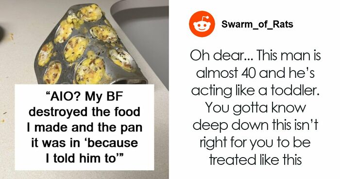 People Tell Woman She’s A True Crime Story Waiting To Happen When She Shows What BF Did To Her Pan