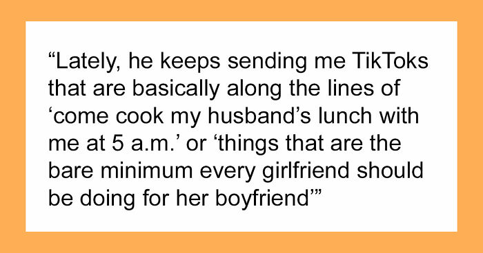 Woman Accepts BF’s Flaws But Draws The Line When He Starts Sending Her TikToks She Doesn’t Agree With