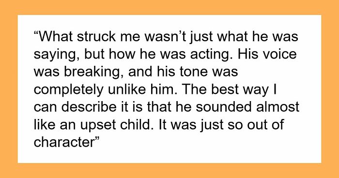 BF’s 5AM Drunk Breakdown Has Woman Wondering What Horrifying Story He Is Refusing To Tell