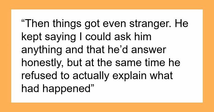 BF’s 5AM Drunk Breakdown Has Woman Wondering What Horrifying Story He Is Refusing To Tell