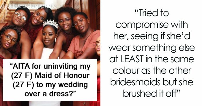 Bride Shocked When MOH Replaces The Dress That She Bought, And The Reason Ends Their Friendship
