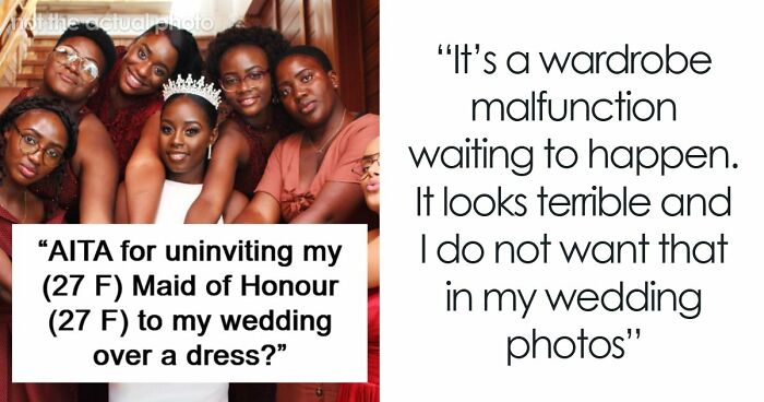 Bride Shocked When MOH Replaces The Dress That She Bought, And The Reason Ends Their Friendship