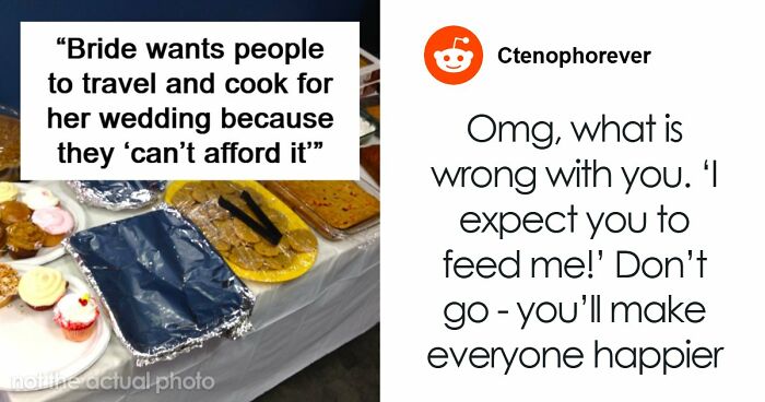 People Are Discussing Bride’s Idea Of A Potluck Wedding And It’s Pretty Triggering For Some