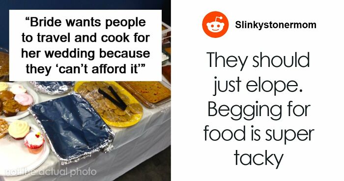 People Are Discussing Bride’s Idea Of A Potluck Wedding And It’s Pretty Triggering For Some