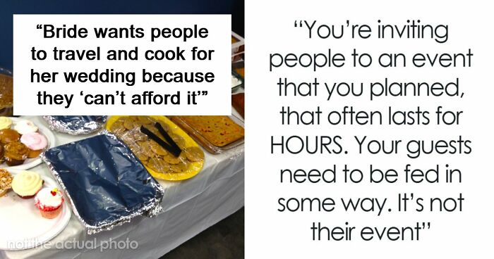 People Are Discussing Bride’s Idea Of A Potluck Wedding And It’s Pretty Triggering For Some