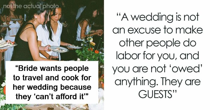 People Are Discussing Bride’s Idea Of A Potluck Wedding And It’s Pretty Triggering For Some