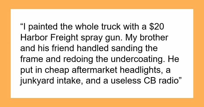 Older Bro Decides Life Is A Competition, Makes New Truck His New Obsession, Family Drama Unfolds