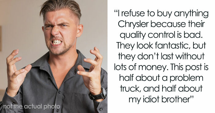 Older Bro Decides Life Is A Competition, Makes New Truck His New Obsession, Family Drama Unfolds