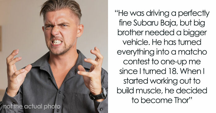 Older Bro Decides Life Is A Competition, Makes New Truck His New Obsession, Family Drama Unfolds
