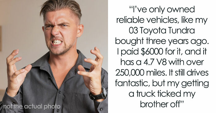 Older Bro Decides Life Is A Competition, Makes New Truck His New Obsession, Family Drama Unfolds