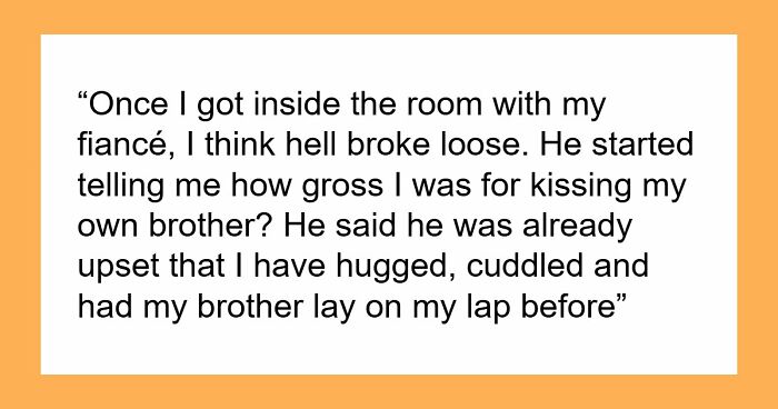 Jealous Fiancé Goes Ballistic And Calls Off Wedding, Mad As Fiancée Hugs And Kisses Bro On The Cheek