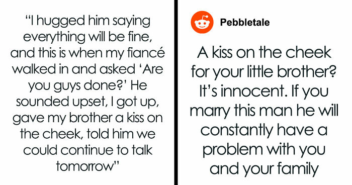 Jealous Fiancé Goes Ballistic And Calls Off Wedding, Mad As Fiancée Hugs And Kisses Bro On The Cheek