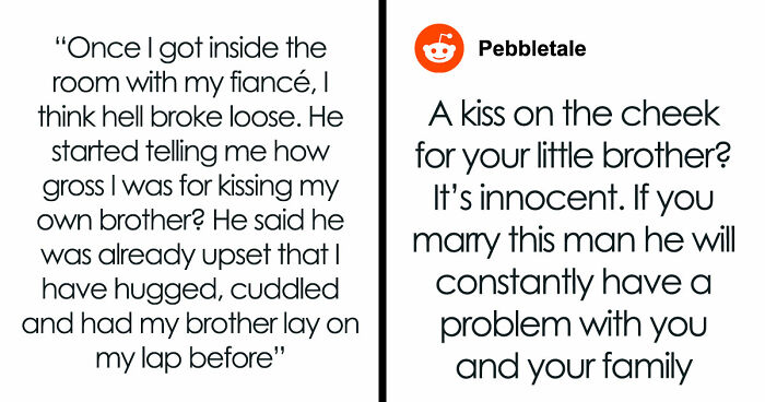 Jealous Fiancé Goes Ballistic And Calls Off Wedding, Mad As Fiancée Hugs And Kisses Bro On The Cheek