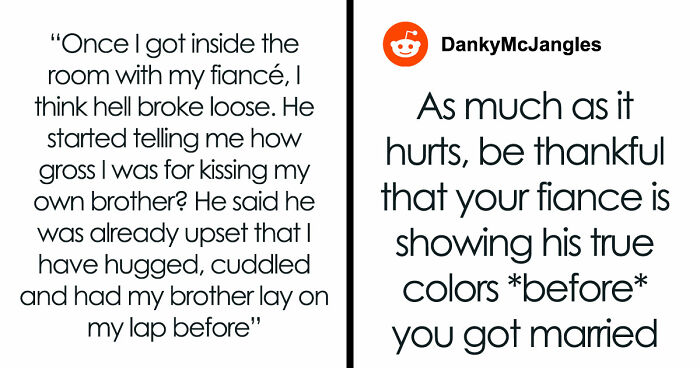 Jealous Fiancé Goes Ballistic And Calls Off Wedding, Mad As Fiancée Hugs And Kisses Bro On The Cheek