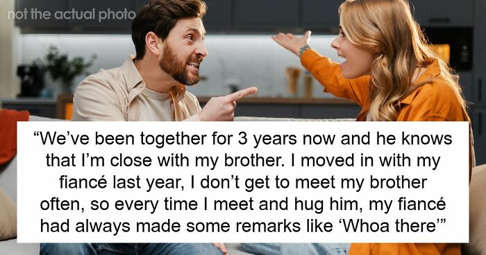 Jealous Fiancé Goes Ballistic And Calls Off Wedding, Mad As Fiancée Hugs And Kisses Bro On The Cheek