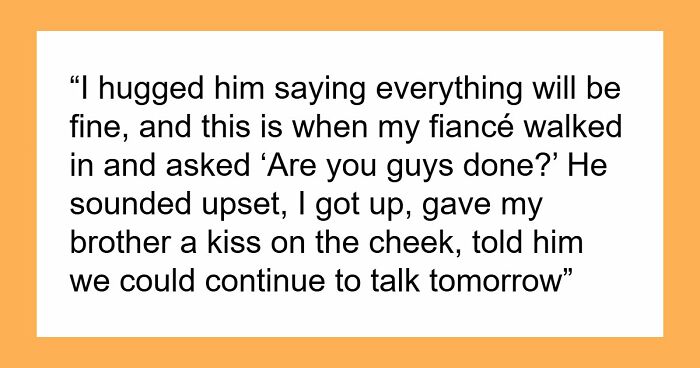 Jealous Fiancé Goes Ballistic And Calls Off Wedding, Mad As Fiancée Hugs And Kisses Bro On The Cheek