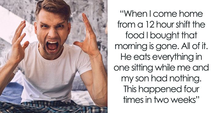Guy Lives With Sis Rent-Free But Eats Like He’s The Provider, Goes Ballistic When She Locks Fridge
