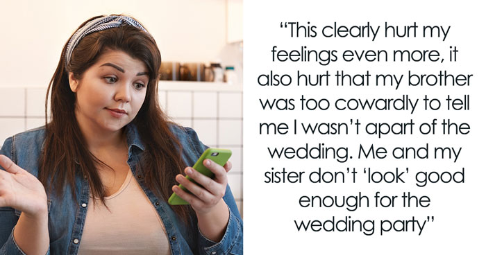 Groom Promises All 3 Sisters Bridesmaid Dresses, Bride Hands Out Rejection Letters Based On Weight
