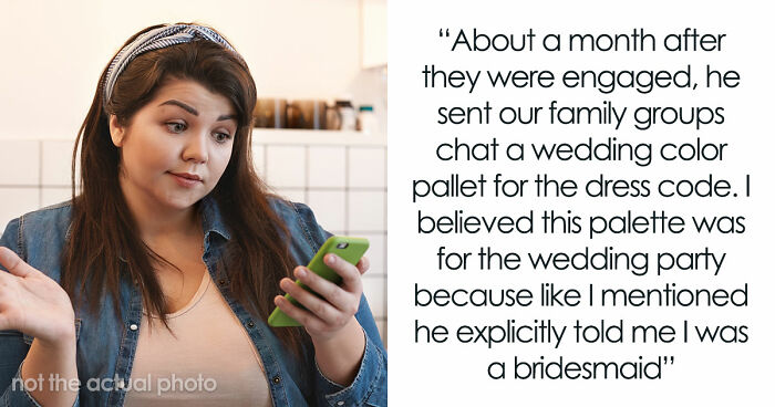 Groom Promises All 3 Sisters Bridesmaid Dresses, Bride Hands Out Rejection Letters Based On Weight