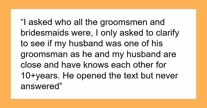 Groom Promises All 3 Sisters Bridesmaid Dresses, Bride Hands Out Rejection Letters Based On Weight