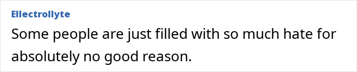 A comment about some people being filled with so much hate, referring to the Karen and the Hispanic window washer incident. A comment about some people being filled with so much hate, referring to the Karen and the Hispanic window washer incident.