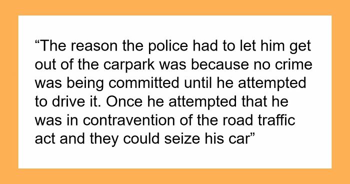 Annoying Driver Starts A Parking War, Fails Spectacularly As Cops Take Away His Beloved BMW