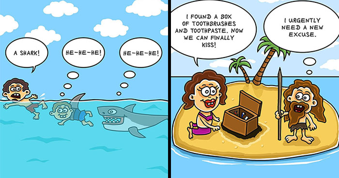 20 Playful And Nonsensical Comics That Might Brighten Your Day (New Pics)
