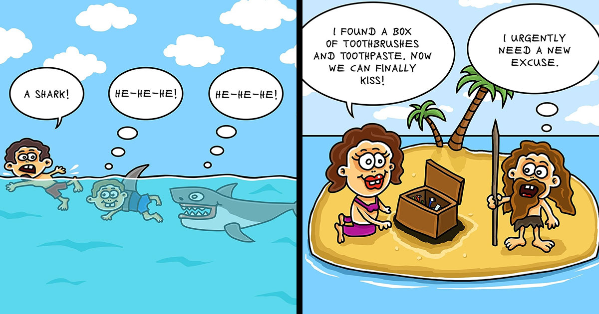 20 Absurd Comics That Make No Sense, And That’s Exactly Why They’re So Funny | Bored Panda