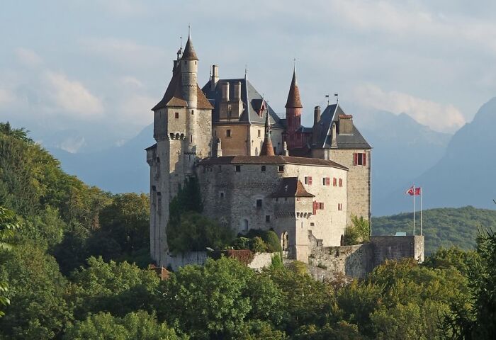 Château De Menthon-Saint-Bernard, France