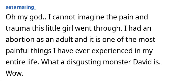 A comment from saturnsring_ expressing shock and pain regarding D4vd's text messages and relationship with Celeste Rivas. A comment from saturnsring_ expressing shock and pain regarding D4vd's text messages and relationship with Celeste Rivas.