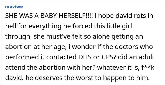 A comment from moviwe expressing outrage over D4vd's text messages and his relationship with Celeste Rivas. A comment from moviwe expressing outrage over D4vd's text messages and his relationship with Celeste Rivas.