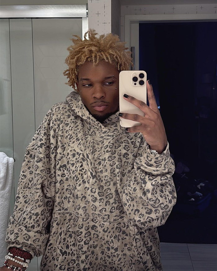 D4vd taking a mirror selfie, involved in the court case regarding Celeste Rivas. D4vd taking a mirror selfie, involved in the court case regarding Celeste Rivas.