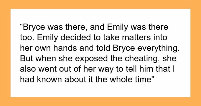 20YO Becomes The Villain For Knowing About An Affair Until Everyone Finds Out Why He Said Nothing