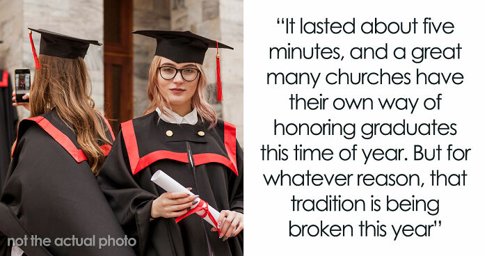 Church Enforces Homeschooling Ideology, 18YO Upset That They Cancel Their Own Graduation Tradition